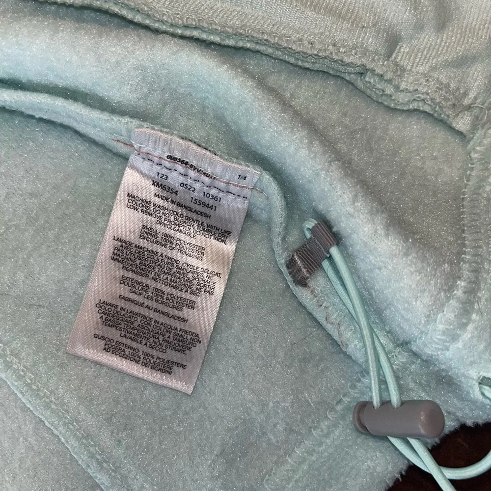 Columbia Benton Springs Full Zip Fleece Jacket Women’s XS Mint Blue Small Spot - Picture 9 of 12
